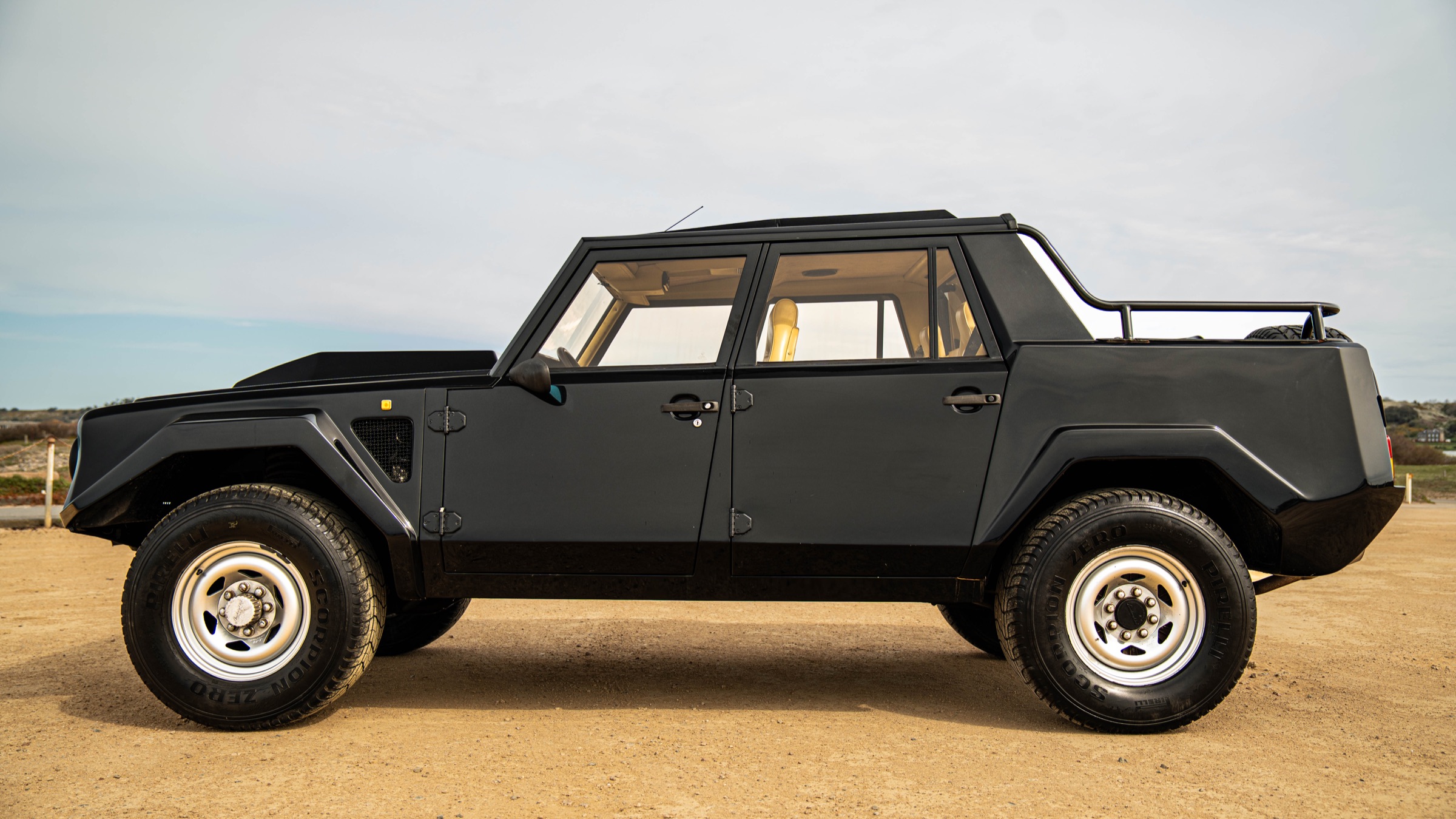 Lamborghini LM002 photographed for Zentari Automotive restoration and styling